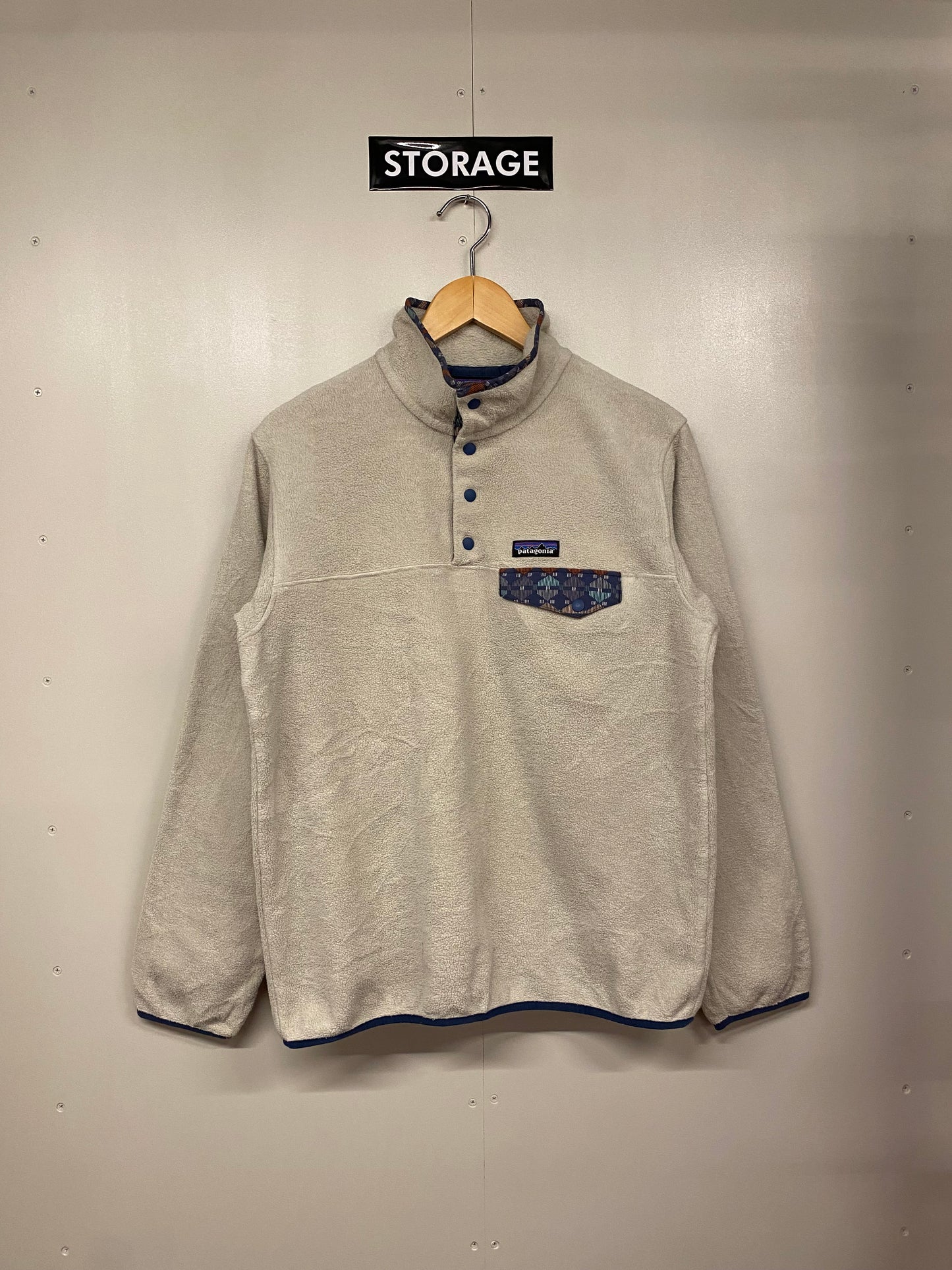 【古着】patagonia fleece SYNCHILLA snap-T jacket 25455 FA18 M