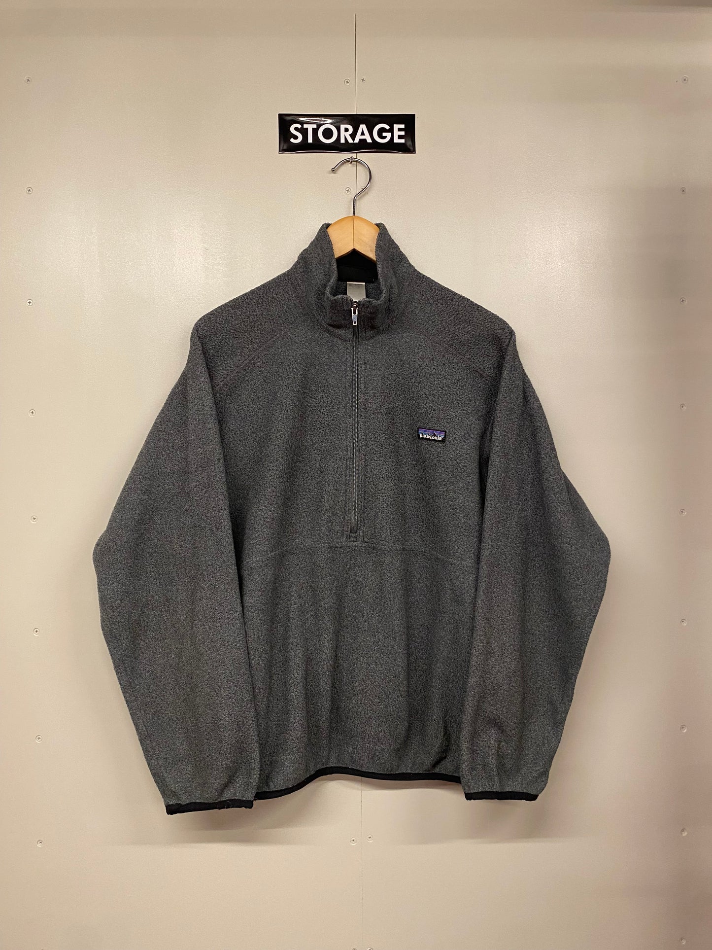 【古着】patagonia fleece SYNCHILLA half zip pullover jacket M