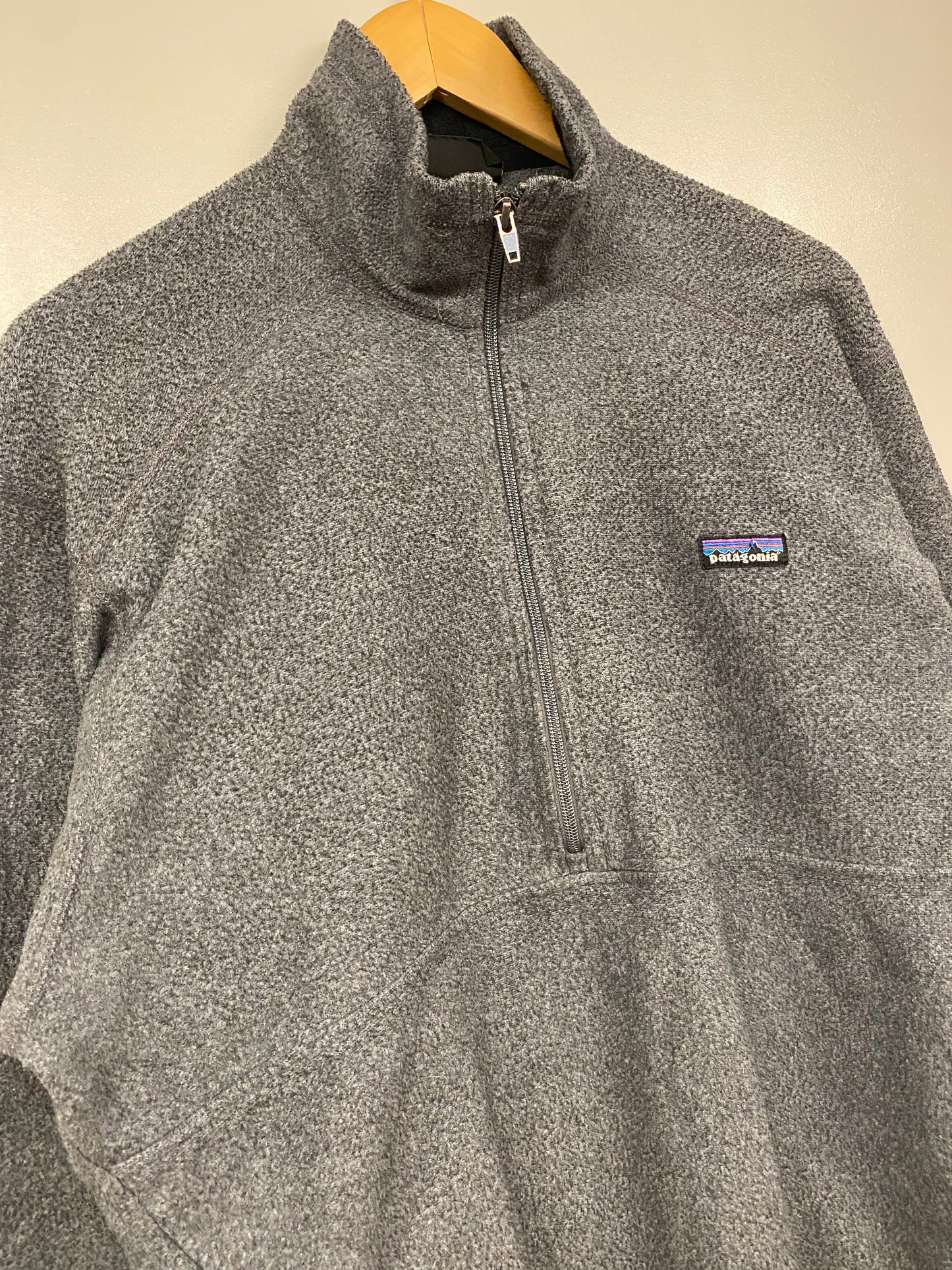 【古着】patagonia fleece SYNCHILLA half zip pullover jacket M