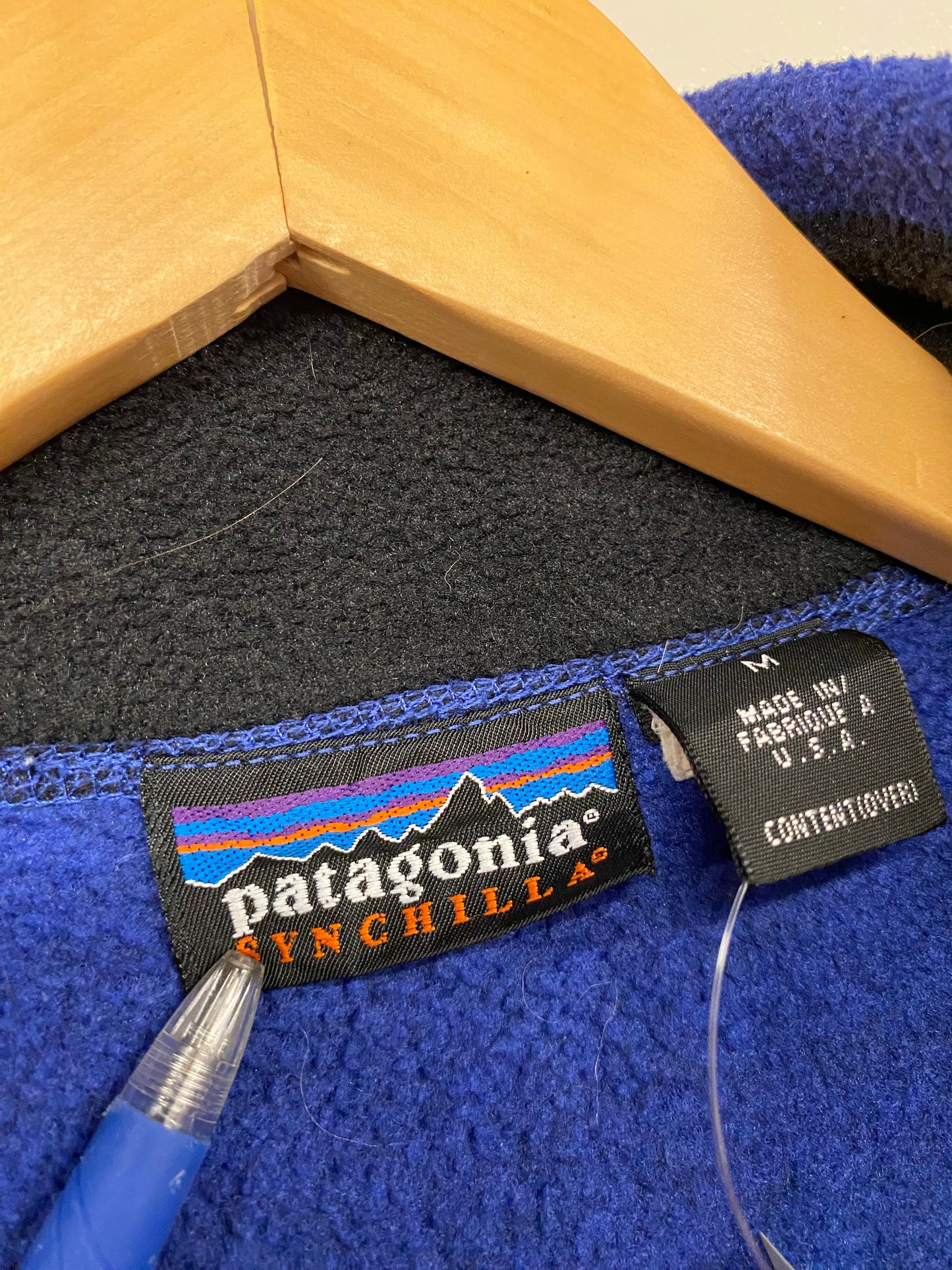 【古着】patagonia fleece SYNCHILLA vest 25182 M