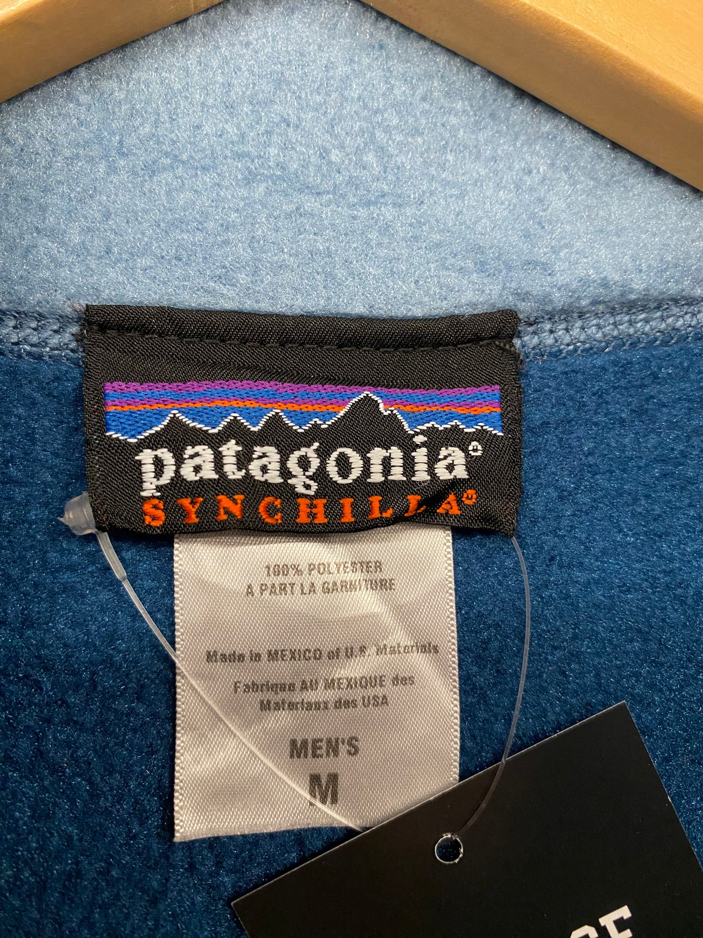 【古着】patagonia fleece SYNCHILLA vest 25182 S7 M