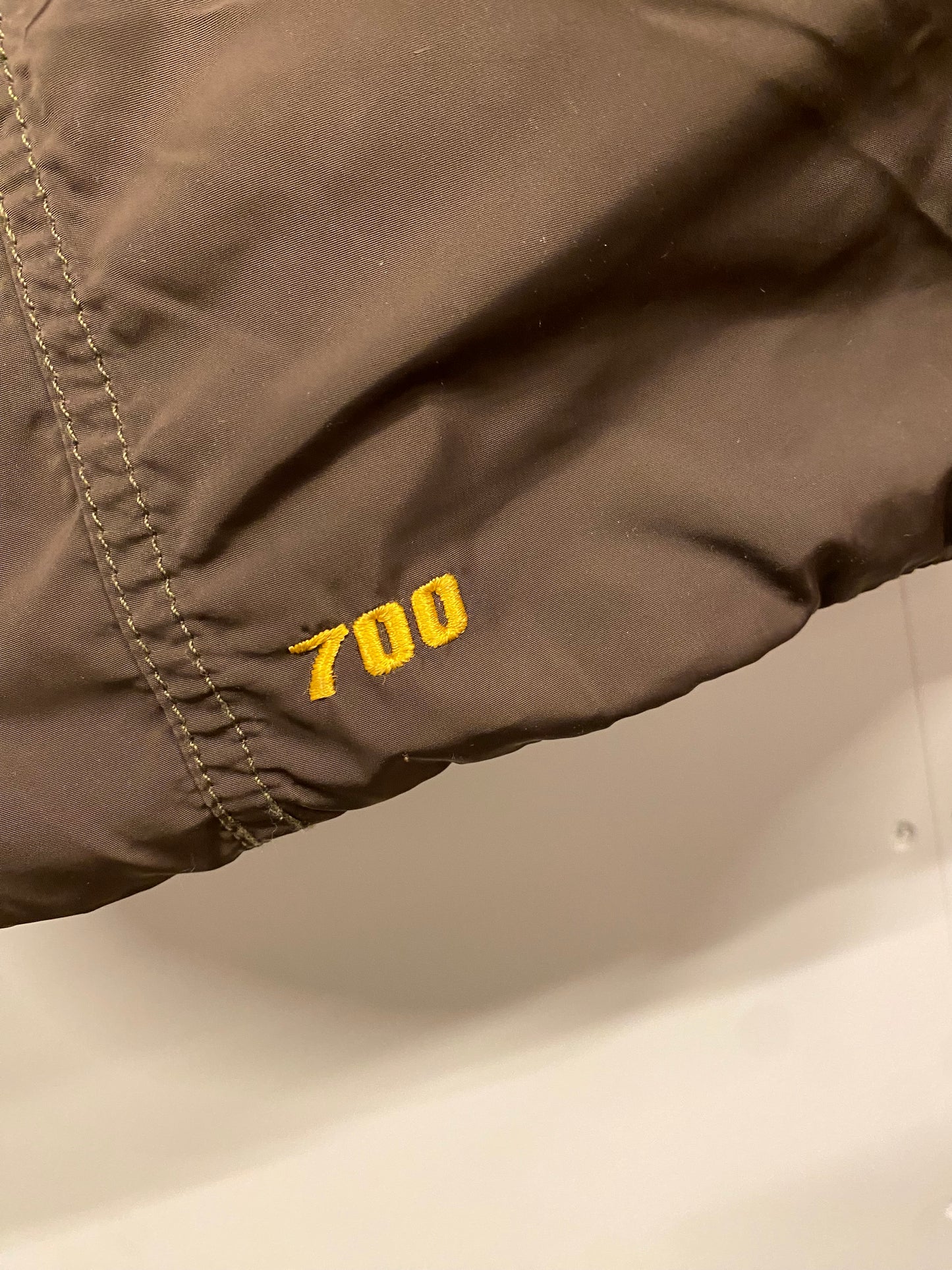 【古着】THE NORTH FACE 700 WHITE LABEL down jacket M