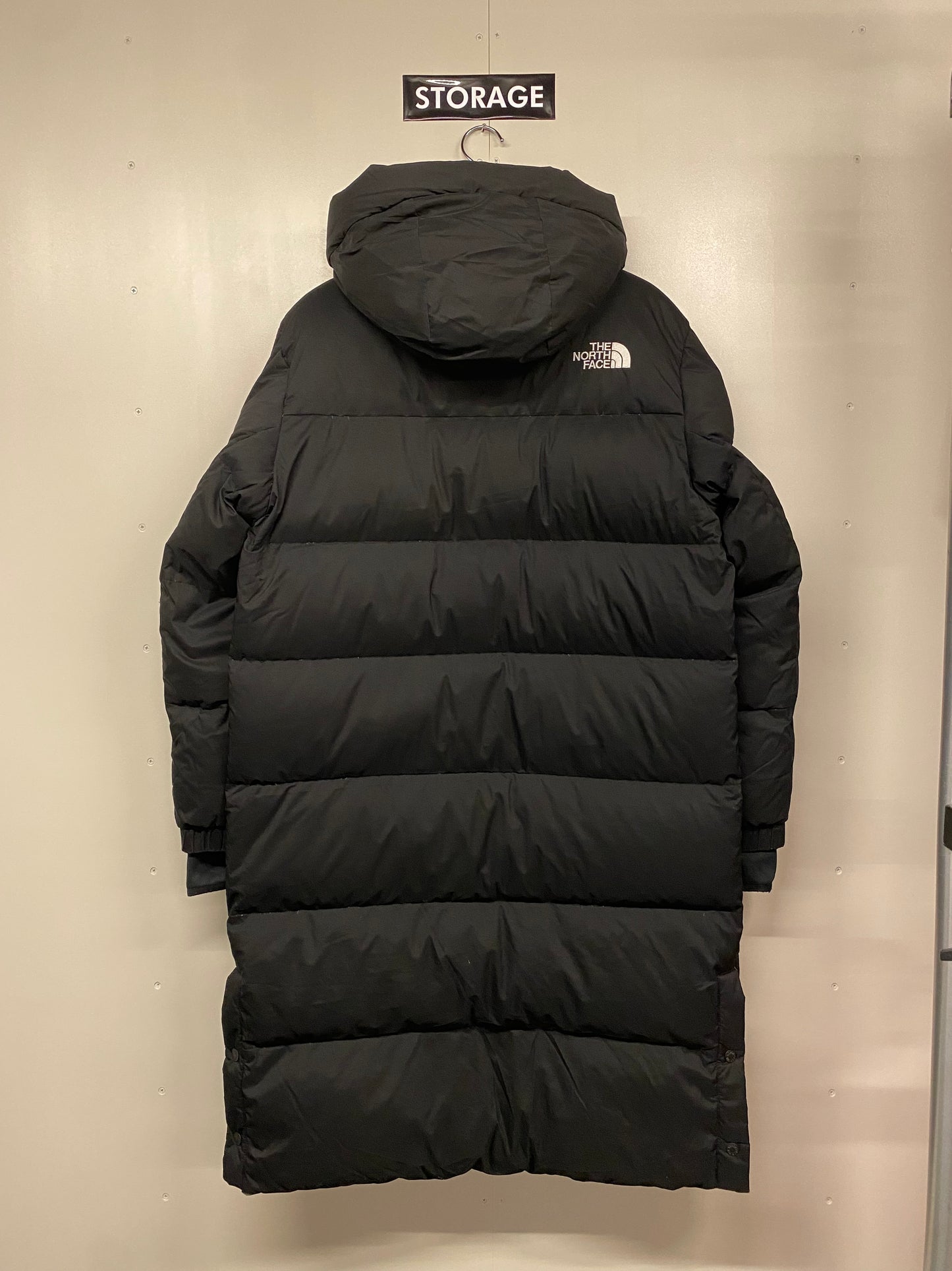 【古着】THE NORTH FACE WHITE LABEL Long down coat XL