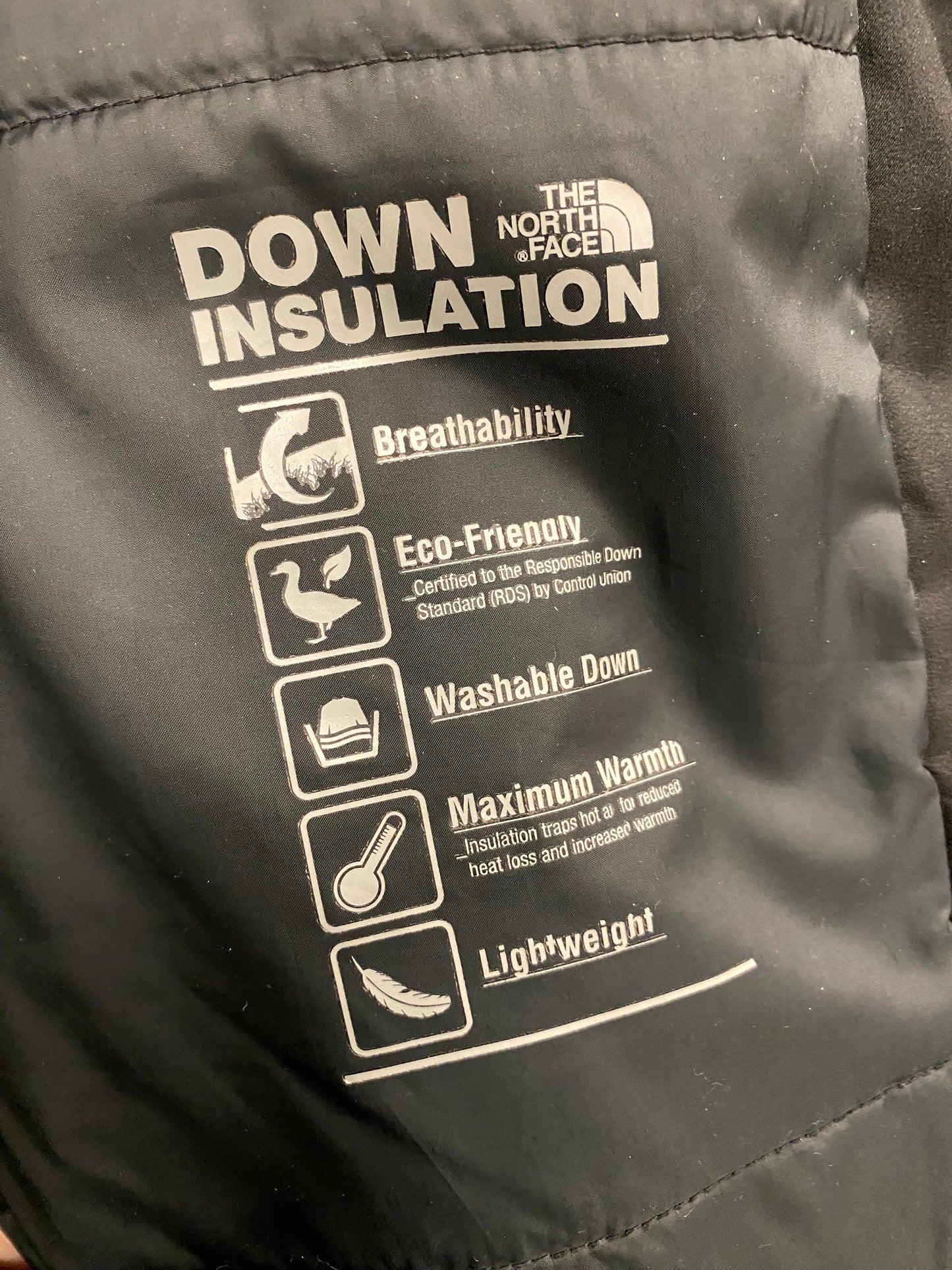 【古着】THE NORTH FACE WHITE LABEL Long down coat XL