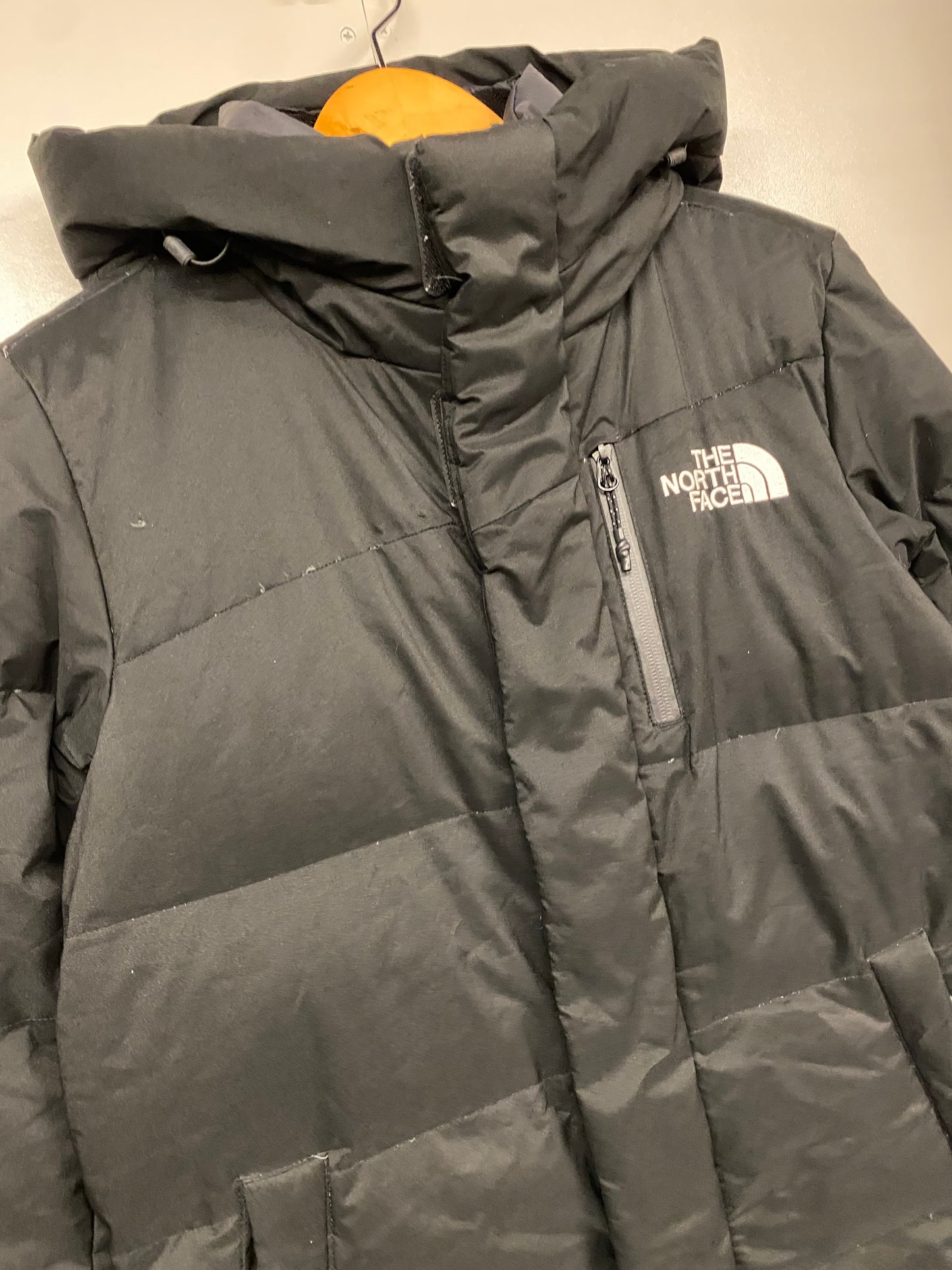 【古着】THE NORTH FACE WHITE LABEL Long down coat XS