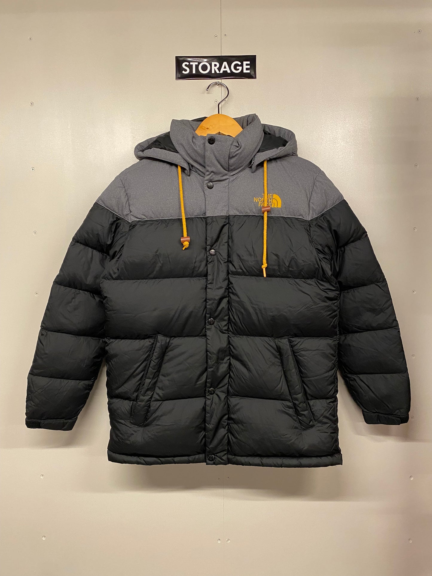 【古着】THE NORTH FACE WHITE LABEL down jacket S