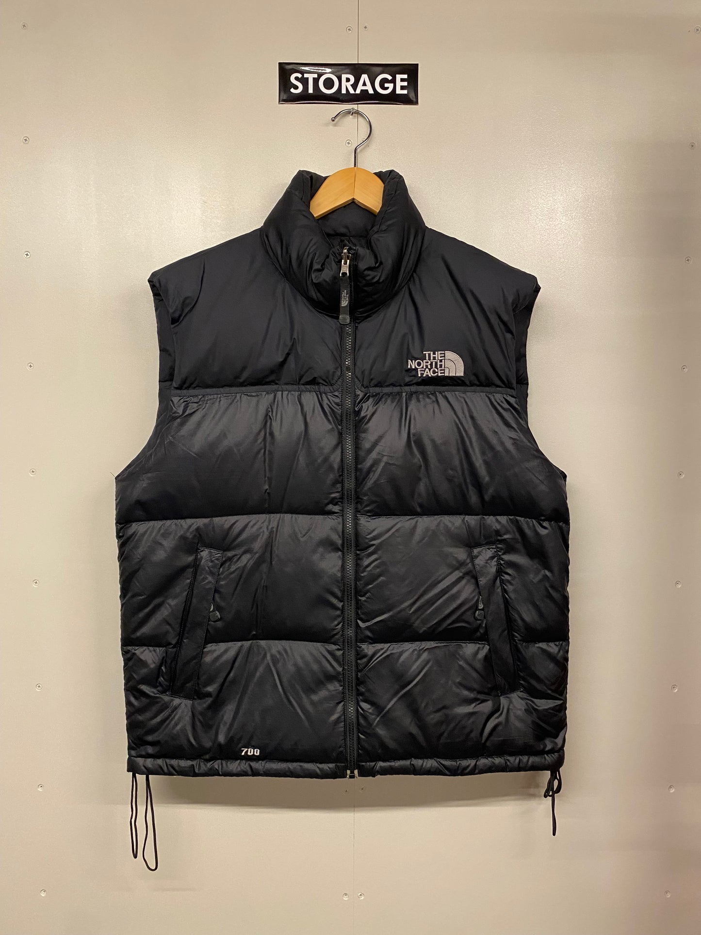 【古着】THE NORTH FACE Nuptse down vest 700 L