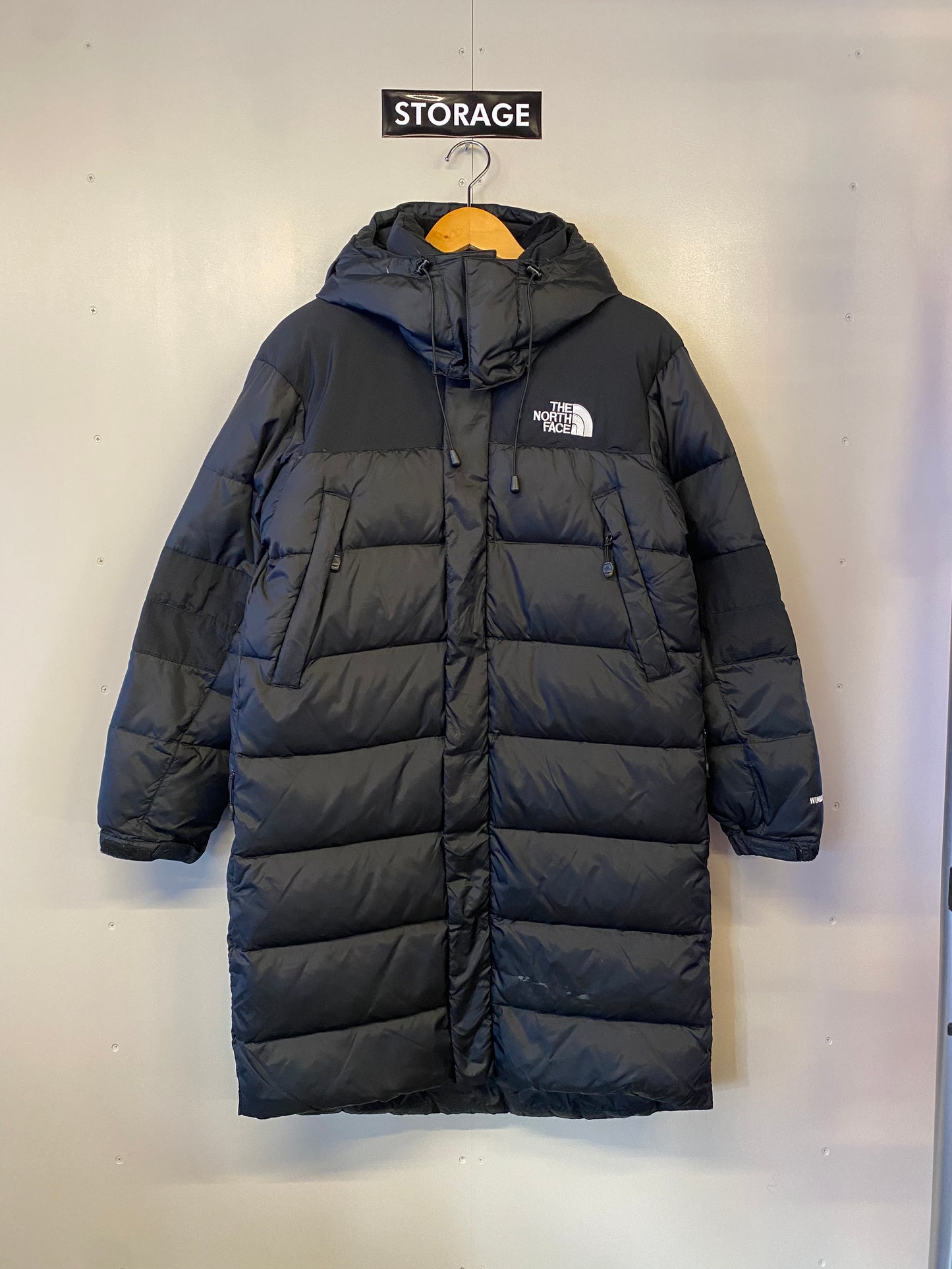 【古着】THE NORTH FACE WHITE LABEL Long Down coat M