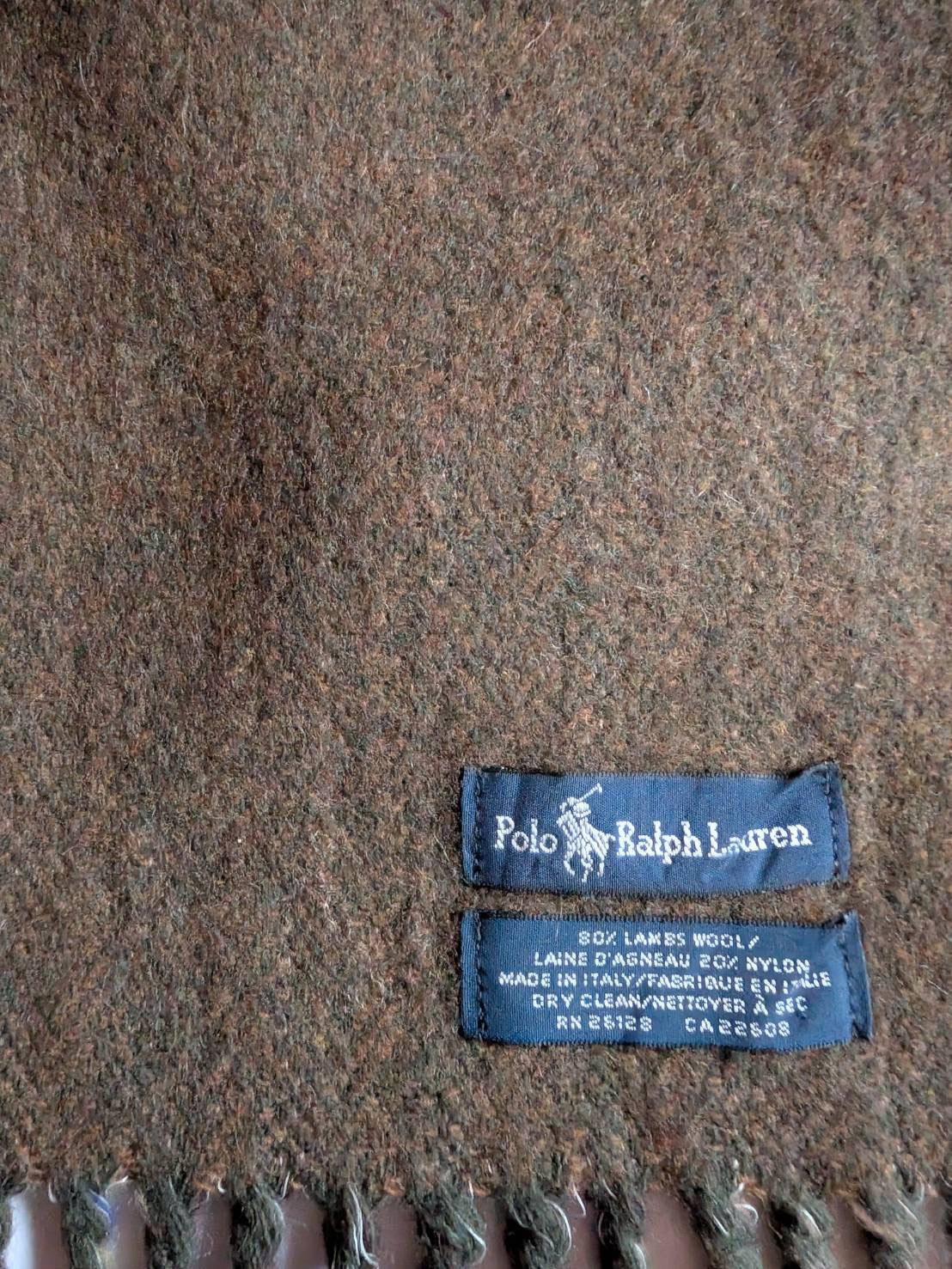 【古着】Polo Ralph Lauren wool scarf