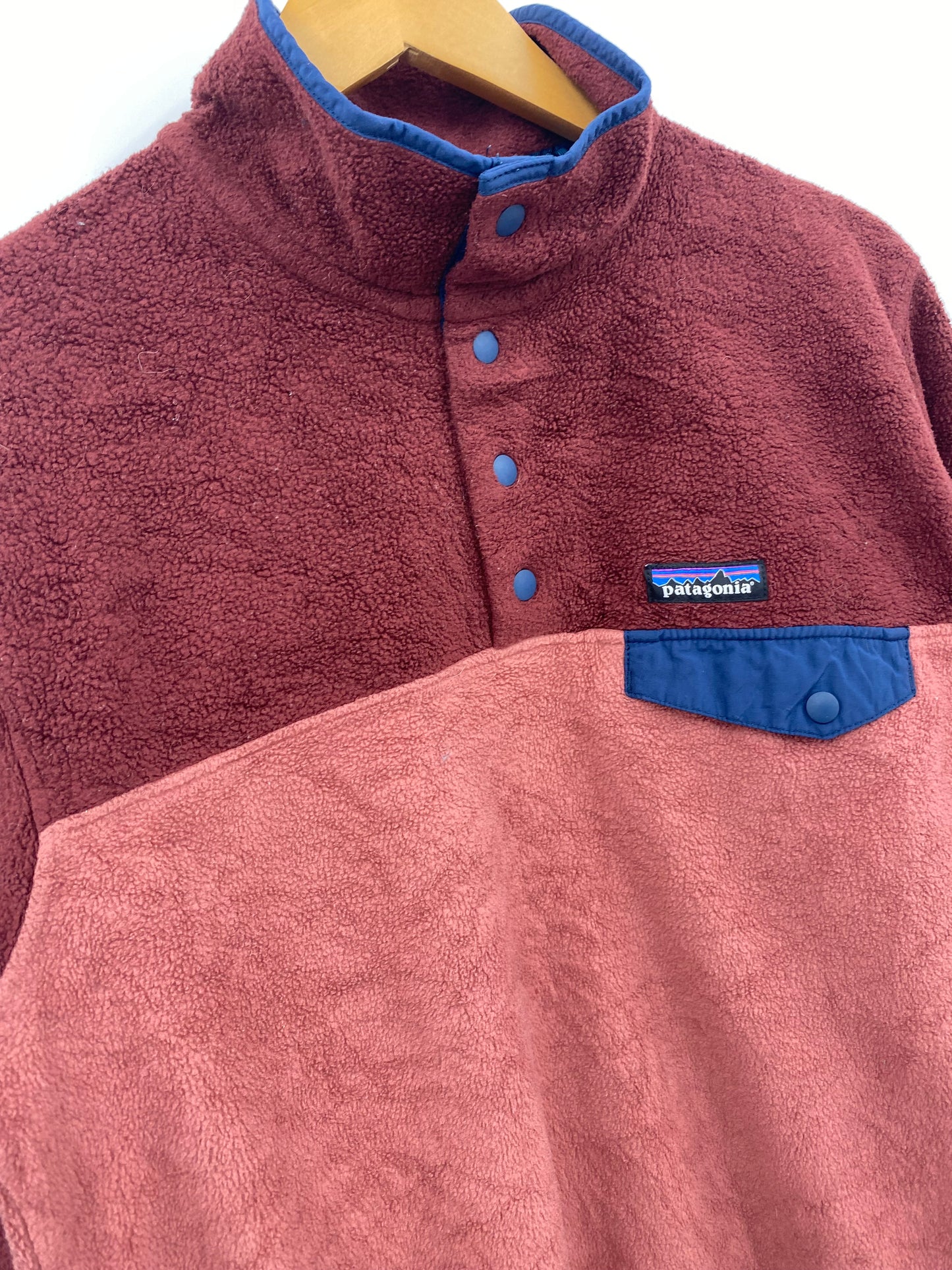 【古着】patagonia fleece SYNCHILLA snap-T jacket 25455 FA21 M