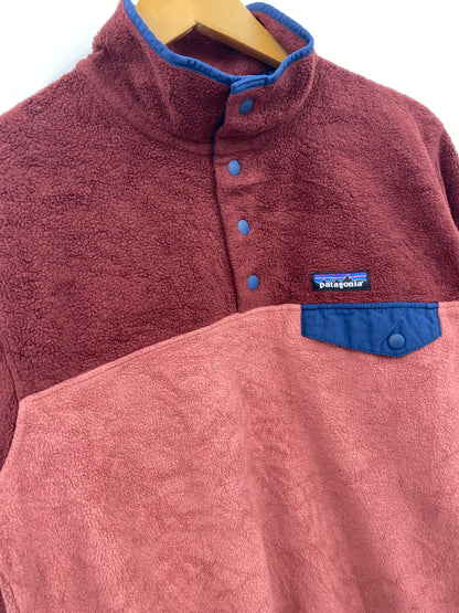 【古着】patagonia fleece SYNCHILLA snap-T jacket 25455 FA21 M