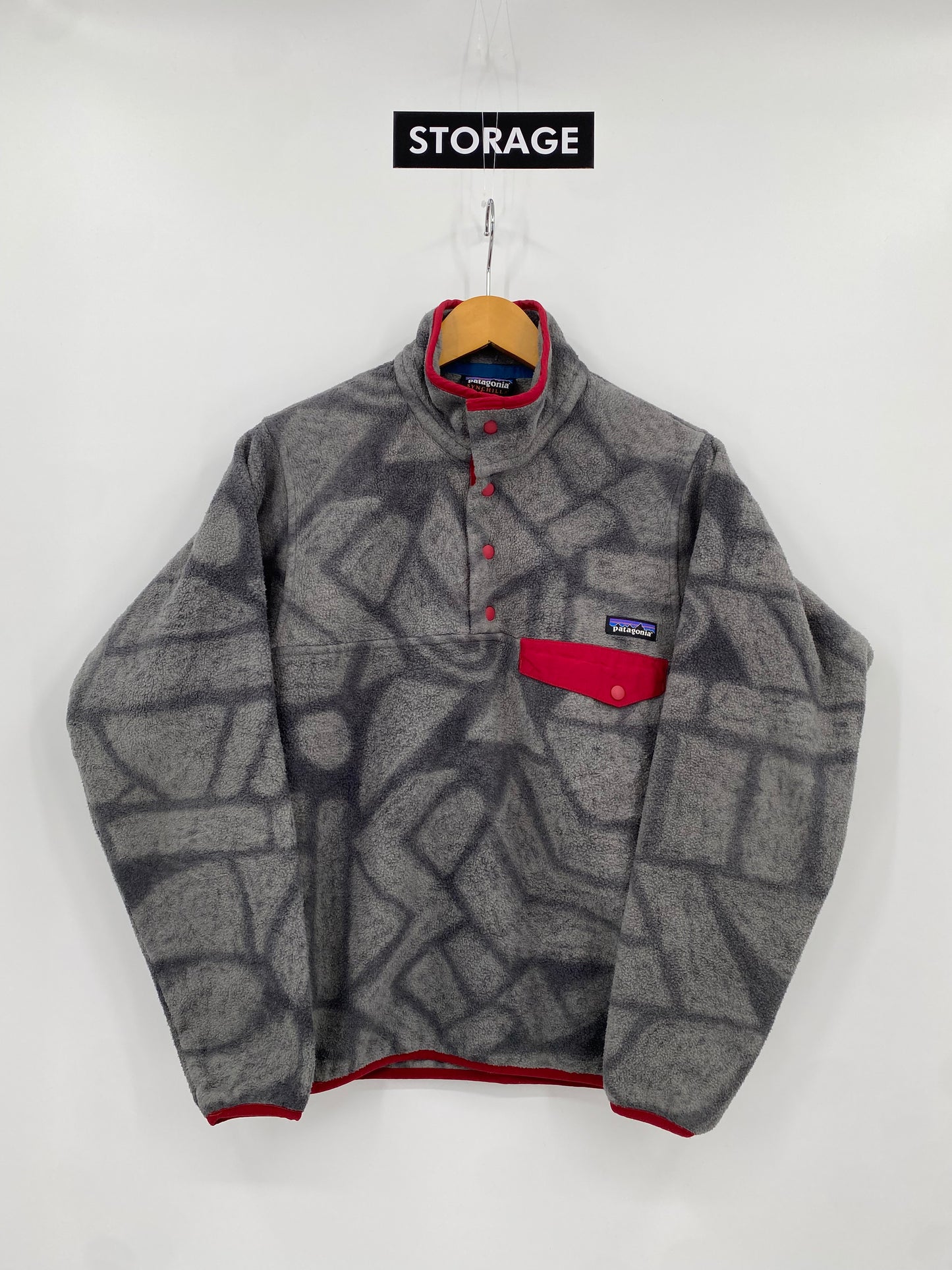 【古着】patagonia fleece SYNCHILLA snap-T jacket 25580 FA15 XS