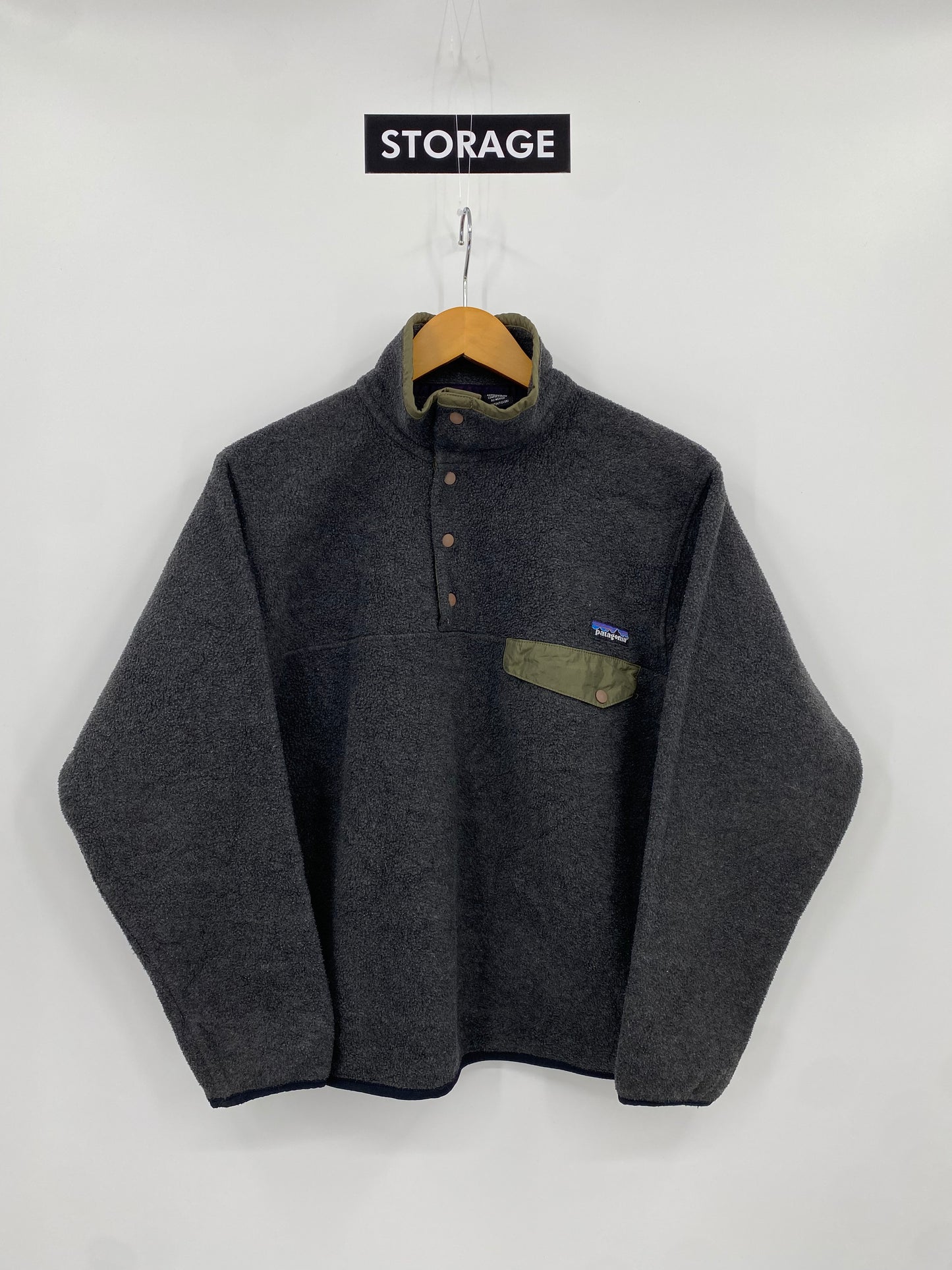 【古着】patagonia fleece SYNCHILLA snap-T jacket 25450 SP99 S