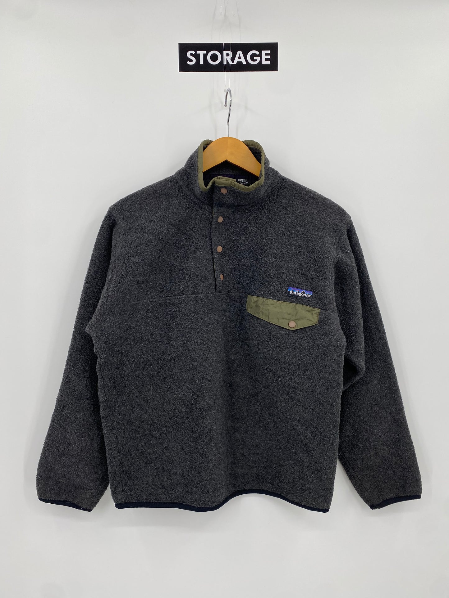 【古着】patagonia fleece SYNCHILLA snap-T jacket 25450 SP99 S