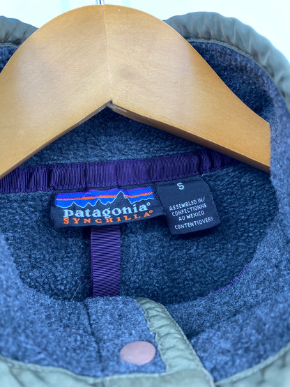 【古着】patagonia fleece SYNCHILLA snap-T jacket 25450 SP99 S
