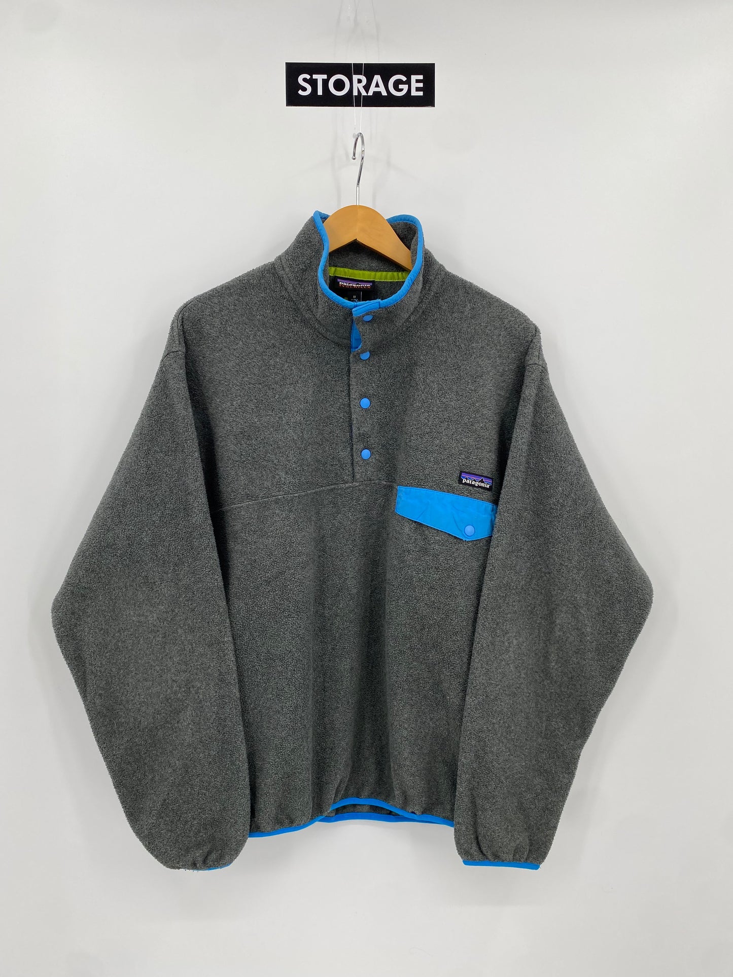 【古着】patagonia fleece SYNCHILLA snap-T jacket 25580 FA16 M