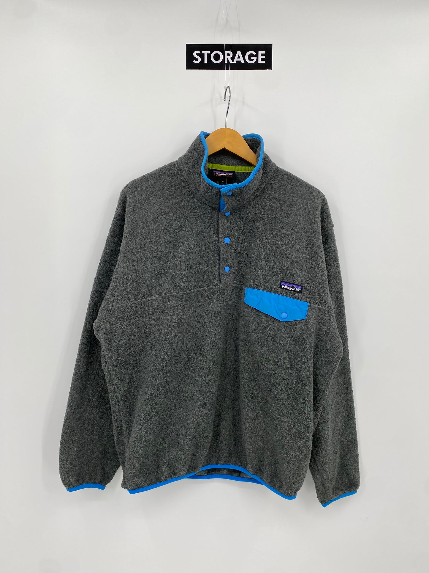 【古着】patagonia fleece SYNCHILLA snap-T jacket 25580 FA16 M