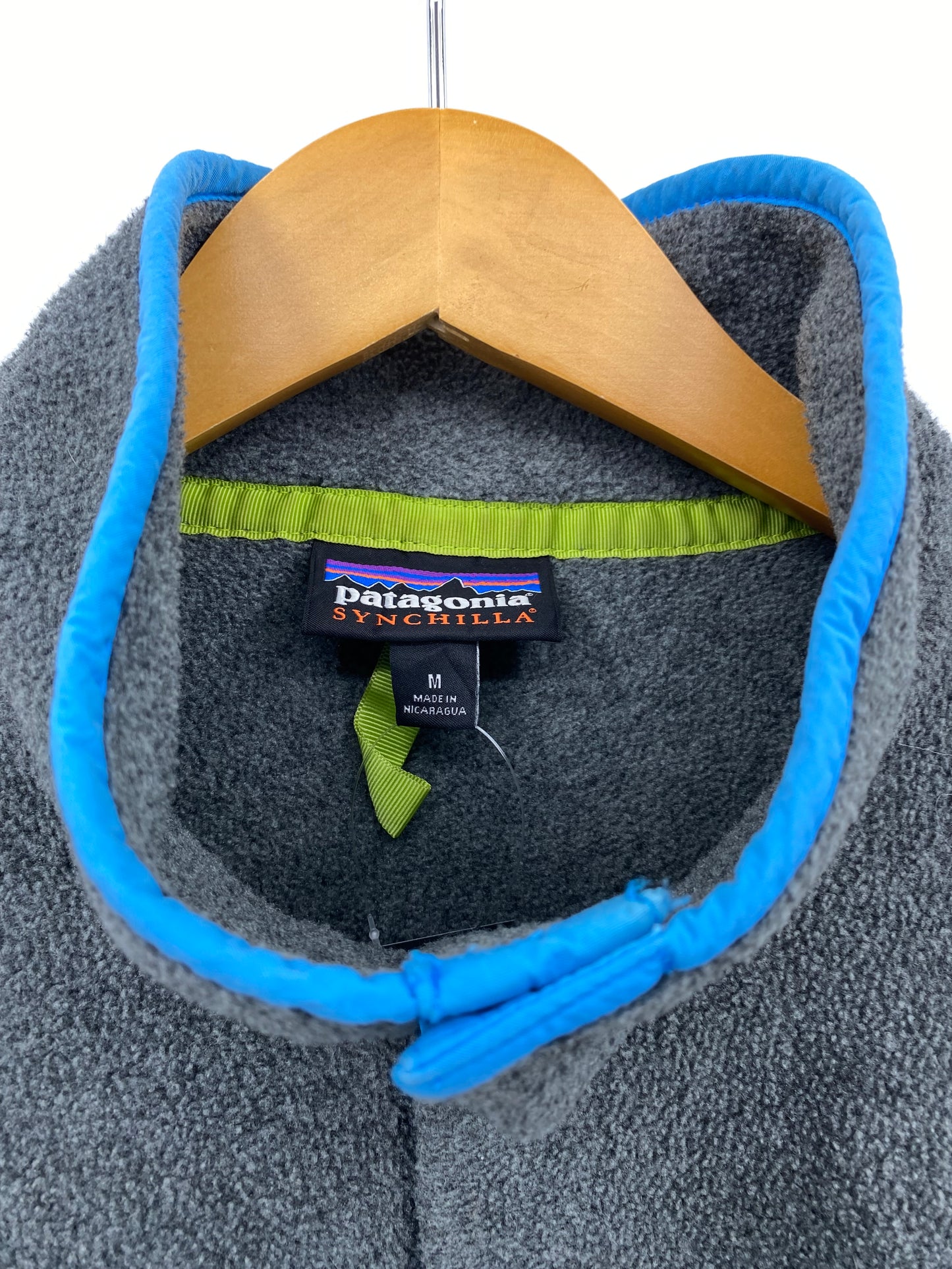 【古着】patagonia fleece SYNCHILLA snap-T jacket 25580 FA16 M