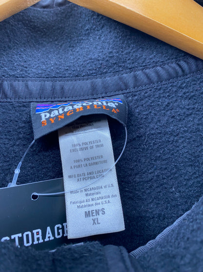 【古着】patagonia fleece SYNCHILLA snap-T jacket 25450 FA11 XL