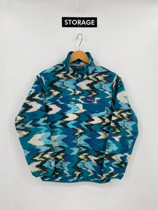 【古着】patagonia fleece SYNCHILLA snap-T jacket 25455 FA17 XS