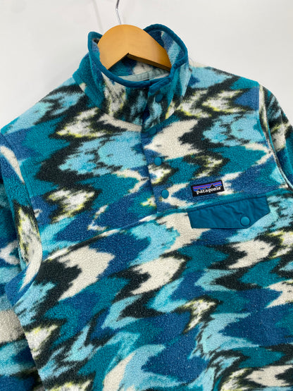 【古着】patagonia fleece SYNCHILLA snap-T jacket 25455 FA17 XS