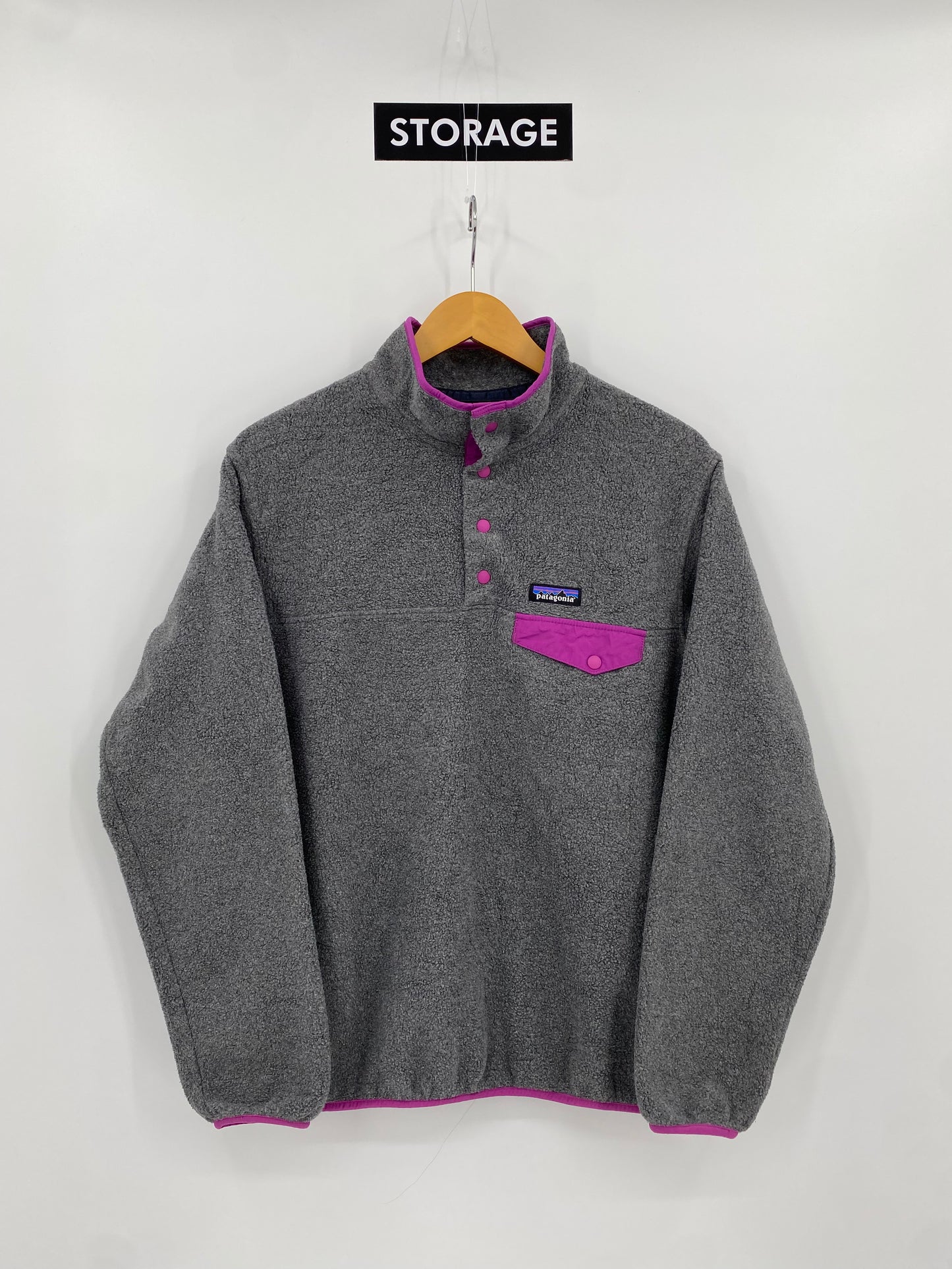 【古着】patagonia fleece SYNCHILLA snap-T jacket 25455 FA22 L