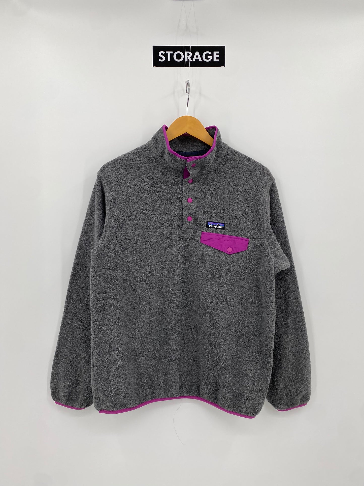 【古着】patagonia fleece SYNCHILLA snap-T jacket 25455 FA22 L