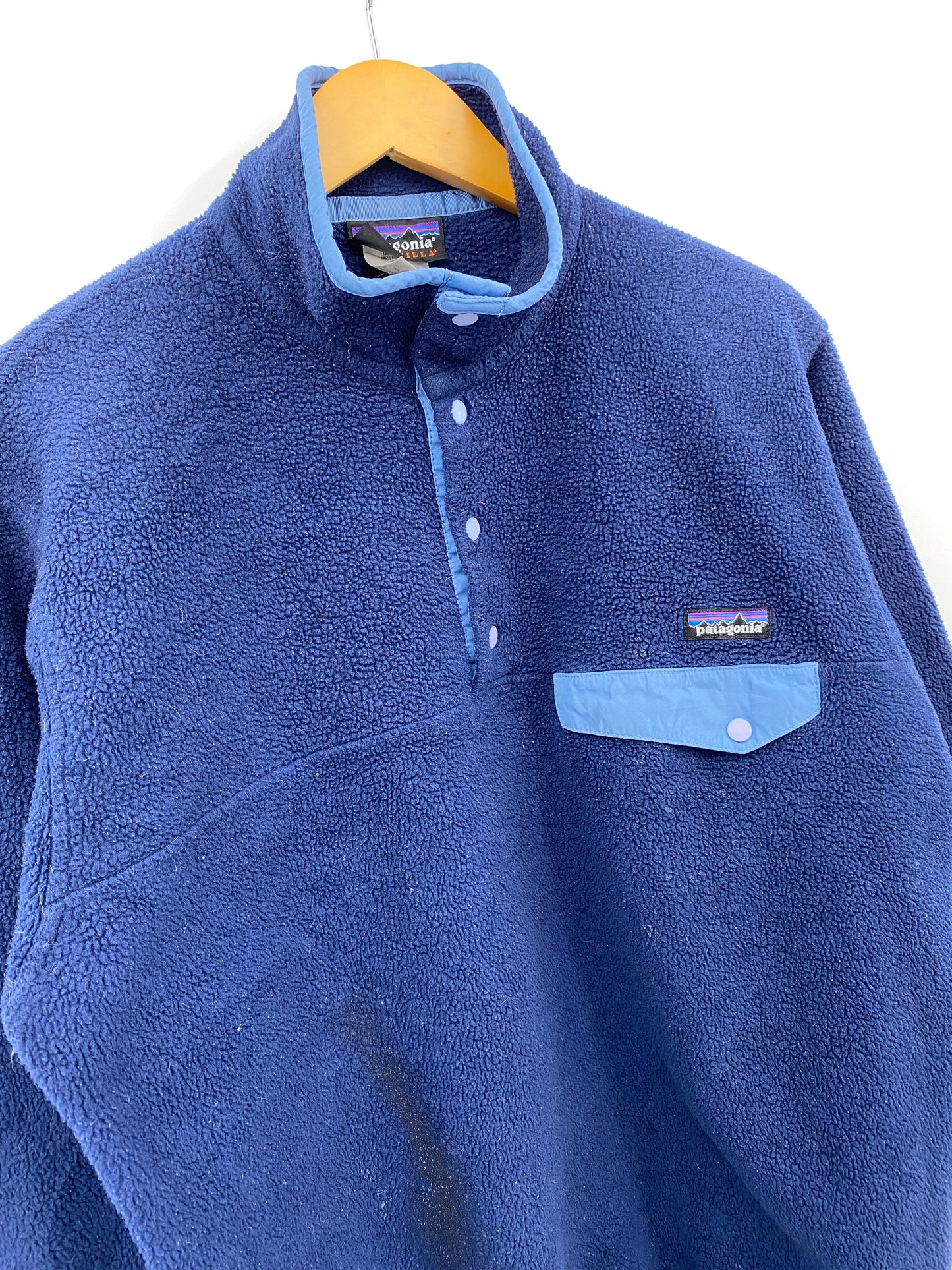【古着】patagonia fleece SYNCHILLA snap-T jacket 25450 F6 S