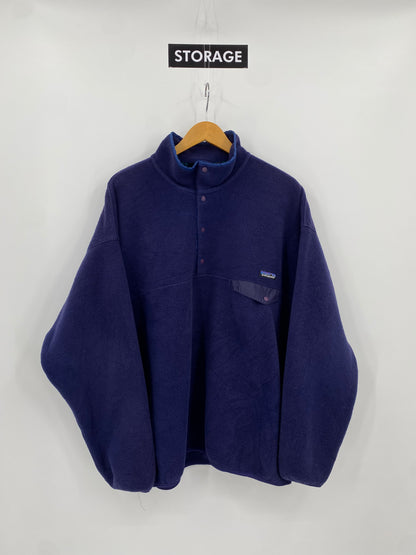 【古着】patagonia fleece SYNCHILLA snap-T jacket 25450 F5 XXL
