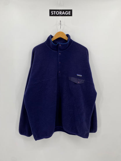 【古着】patagonia fleece SYNCHILLA snap-T jacket 25450 F5 XXL