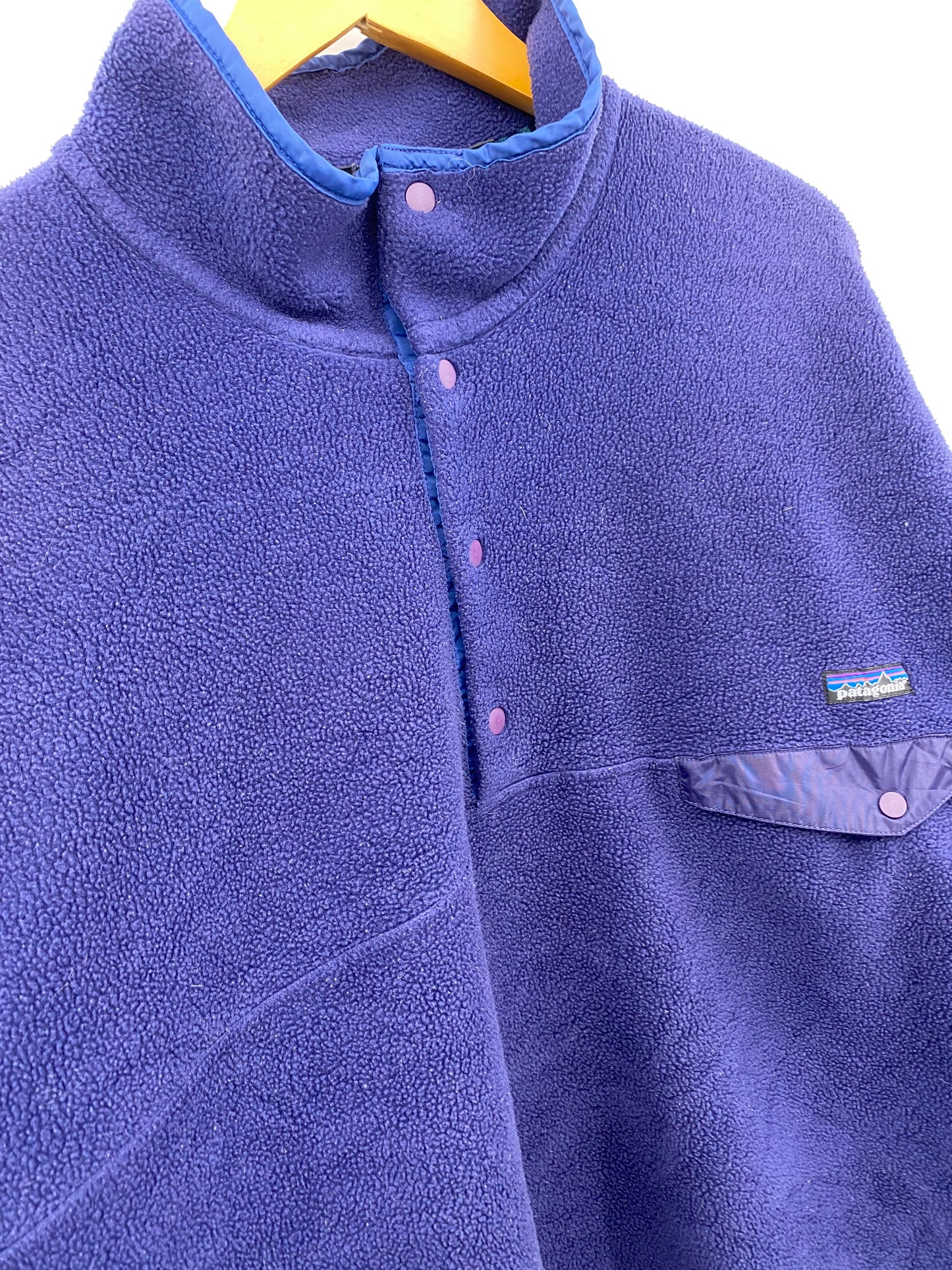 【古着】patagonia fleece SYNCHILLA snap-T jacket 25450 F5 XXL