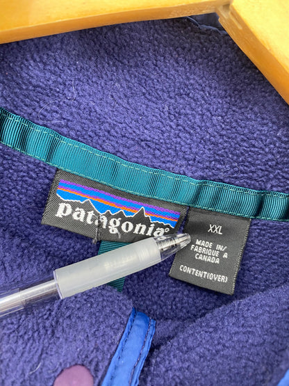 【古着】patagonia fleece SYNCHILLA snap-T jacket 25450 F5 XXL