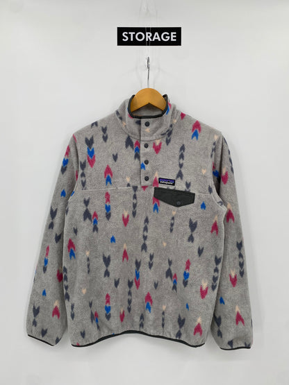 【古着】patagonia fleece SYNCHILLA snap-T jacket 25455 FA17 M