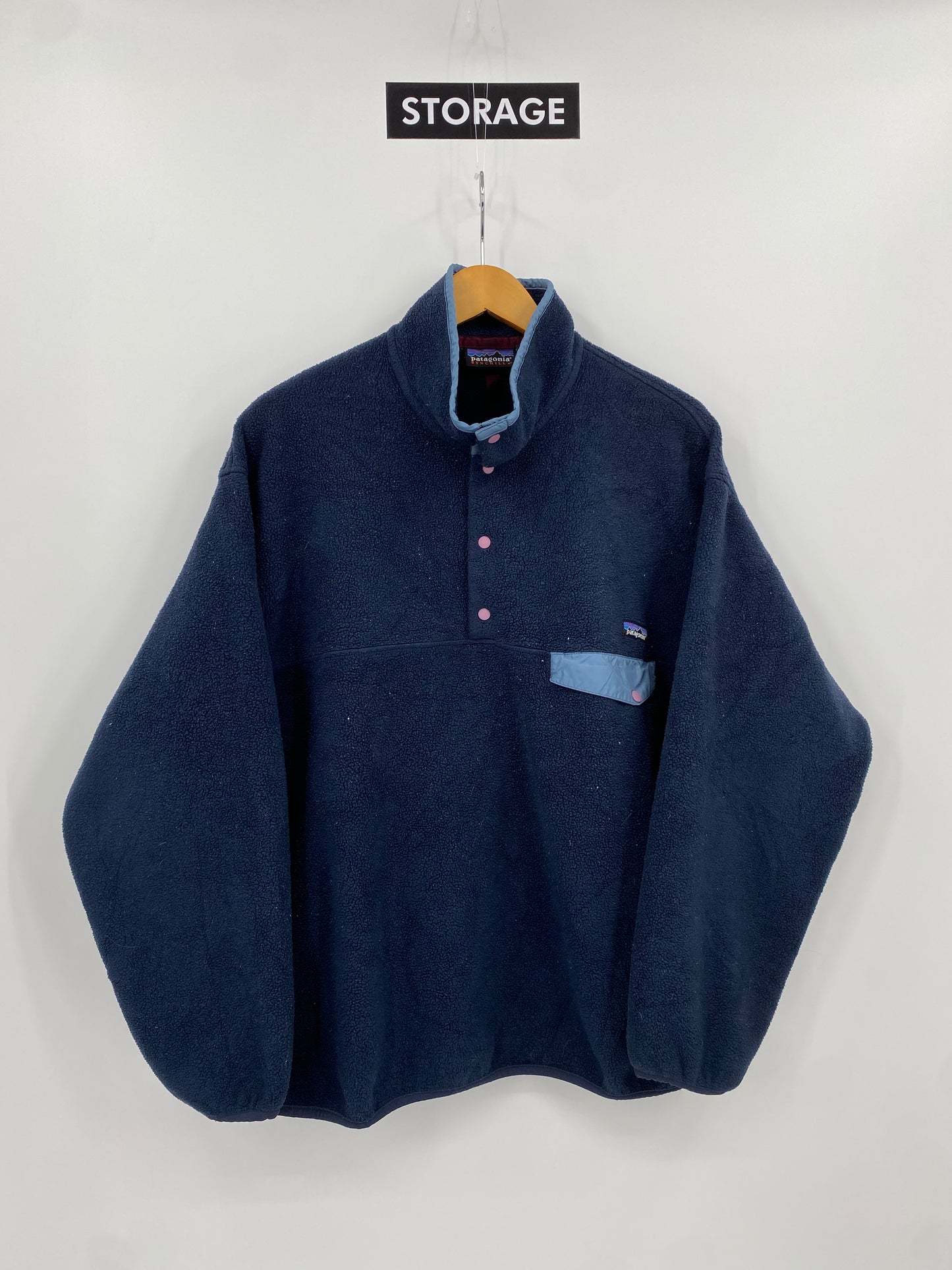 【古着】patagonia fleece SYNCHILLA snap-T jacket 25450 FA01 L
