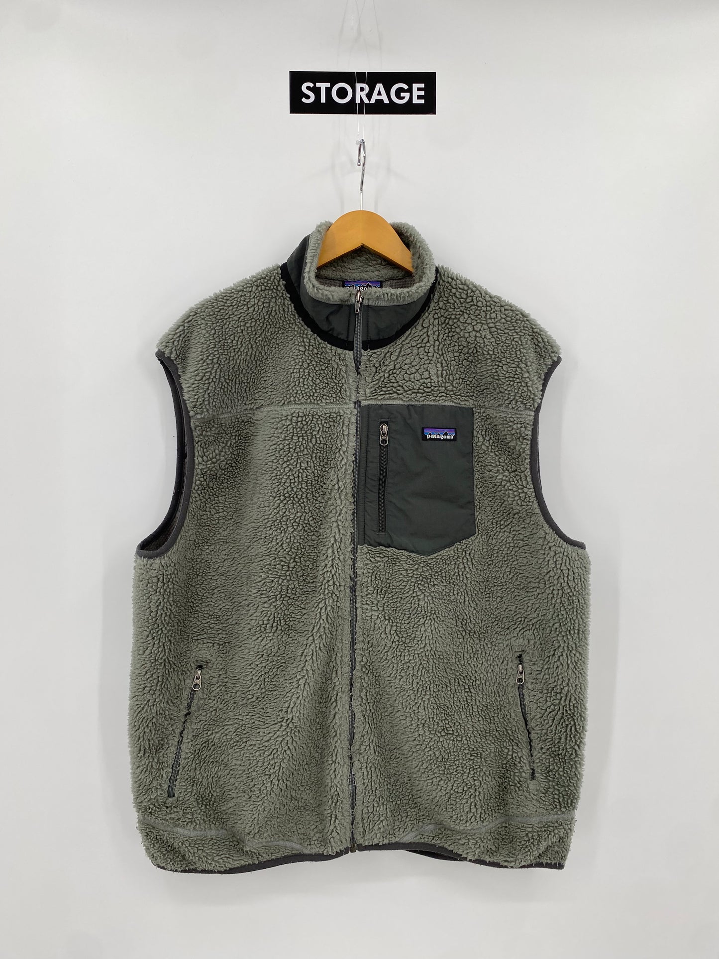 【古着】 patagonia fleece classic retro x fleece vest 23047 FA12 XXL