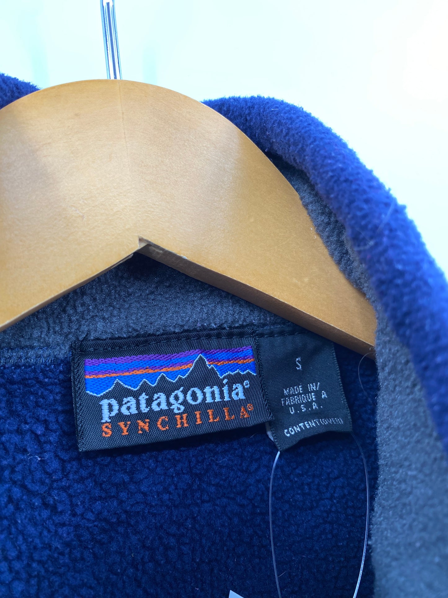 【古着】patagonia fleece SYNCHILLA vest 25182 SP00 S
