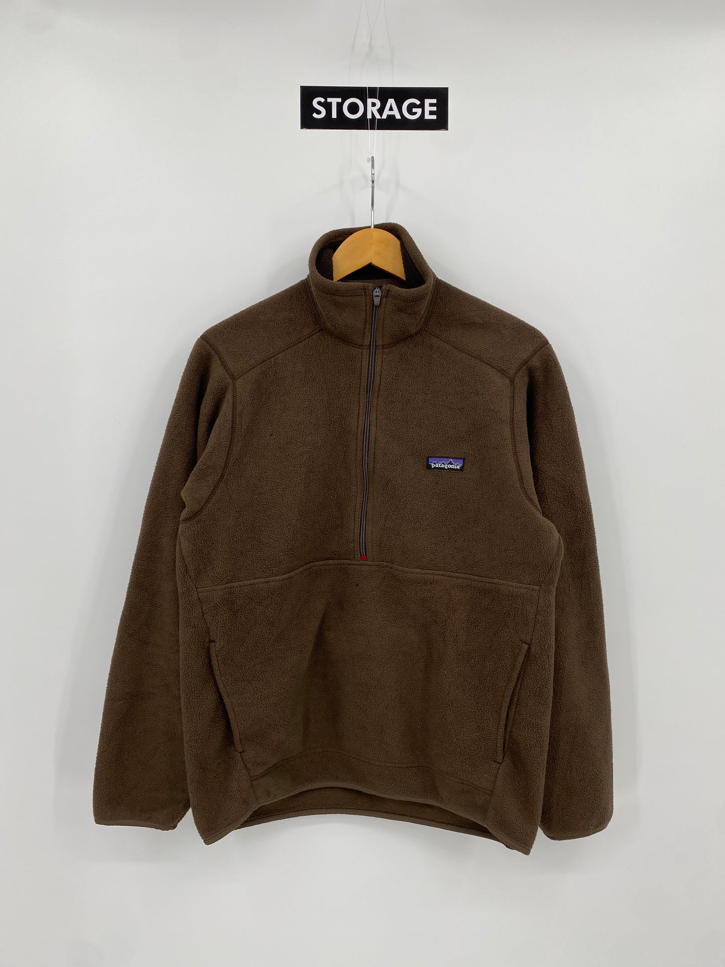 【古着】patagonia fleece SYNCHILLA half zip pullover jacket S