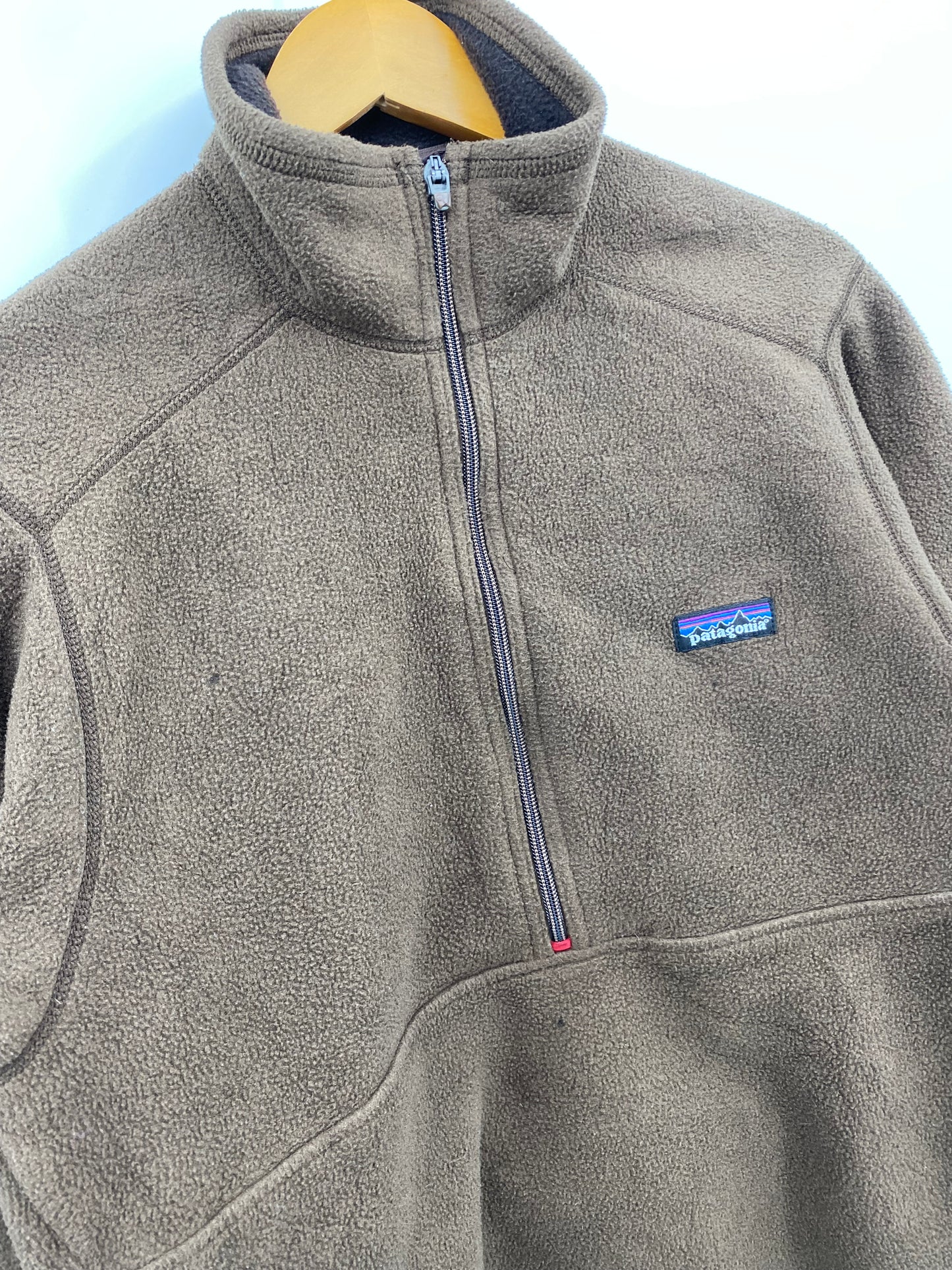 【古着】patagonia fleece SYNCHILLA half zip pullover jacket S