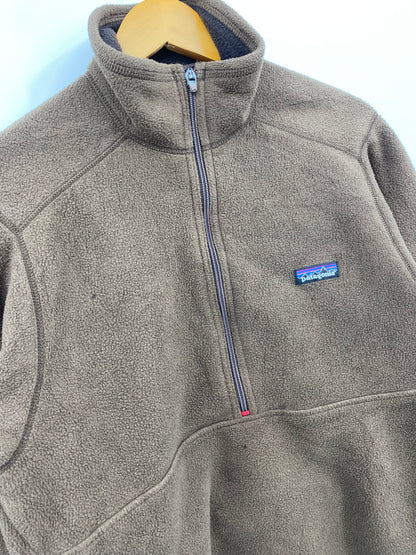 【古着】patagonia fleece SYNCHILLA half zip pullover jacket S