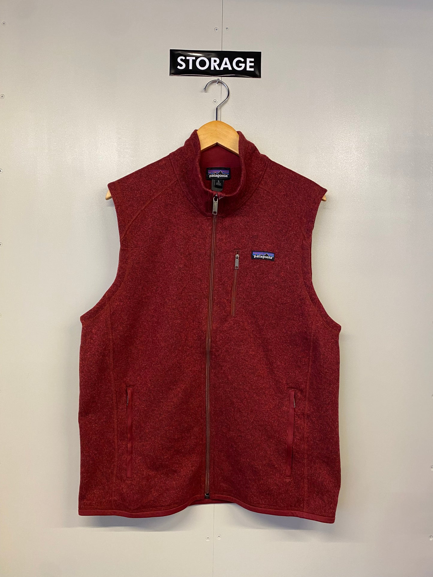 【古着】patagonia Better Sweater vest 25881 FA18 L