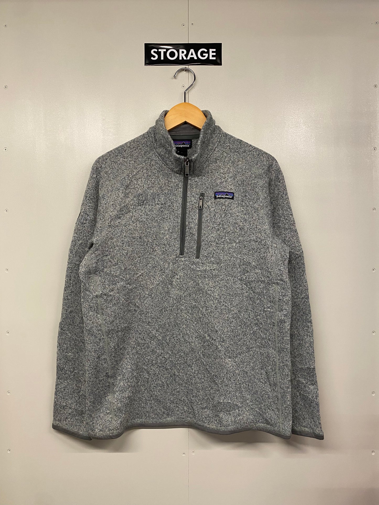 【古着】patagonia Better Sweater Half Zip 25522 FA18 M