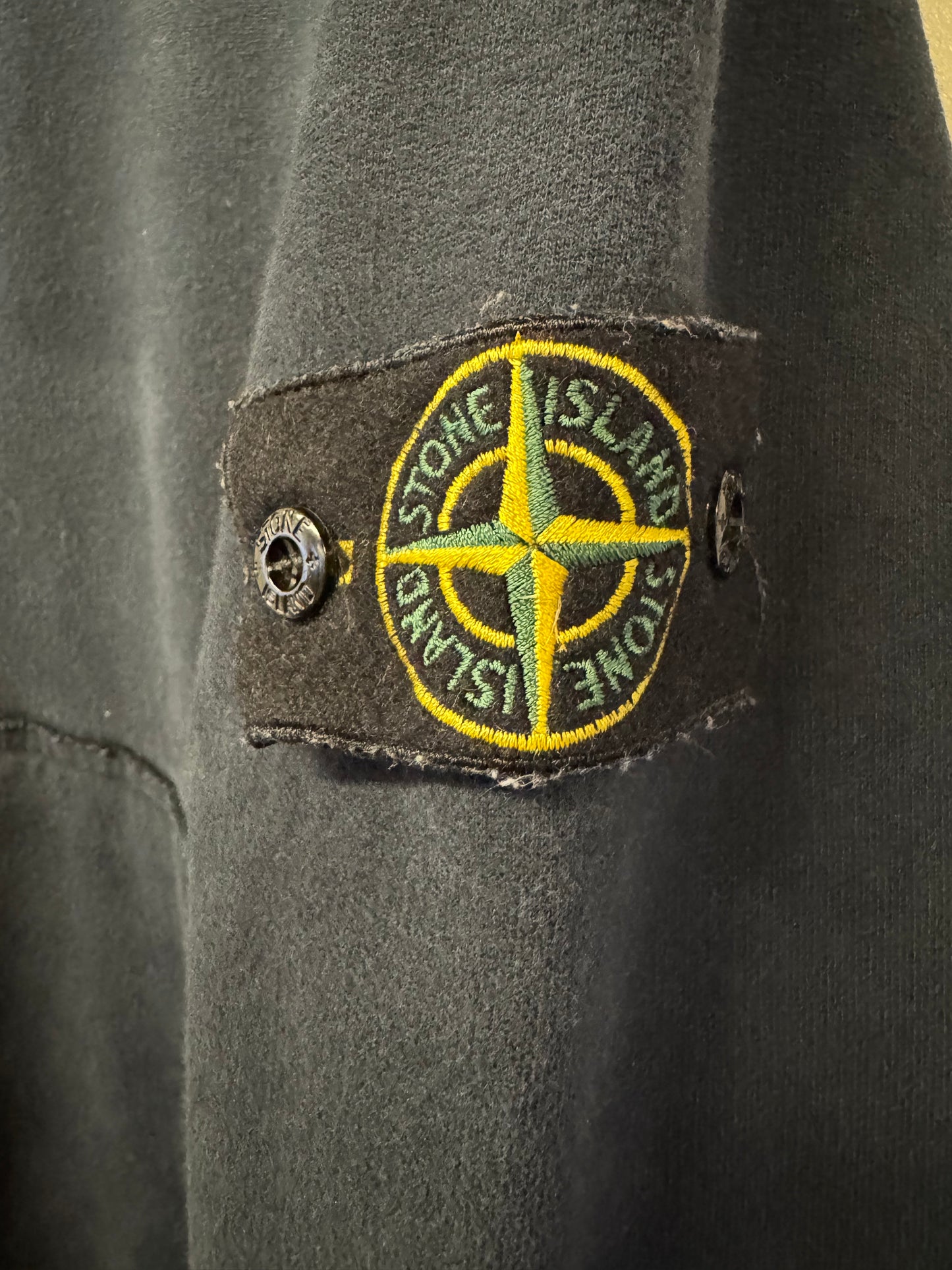 【中古】STONE ISLAND sweat hoodie XL