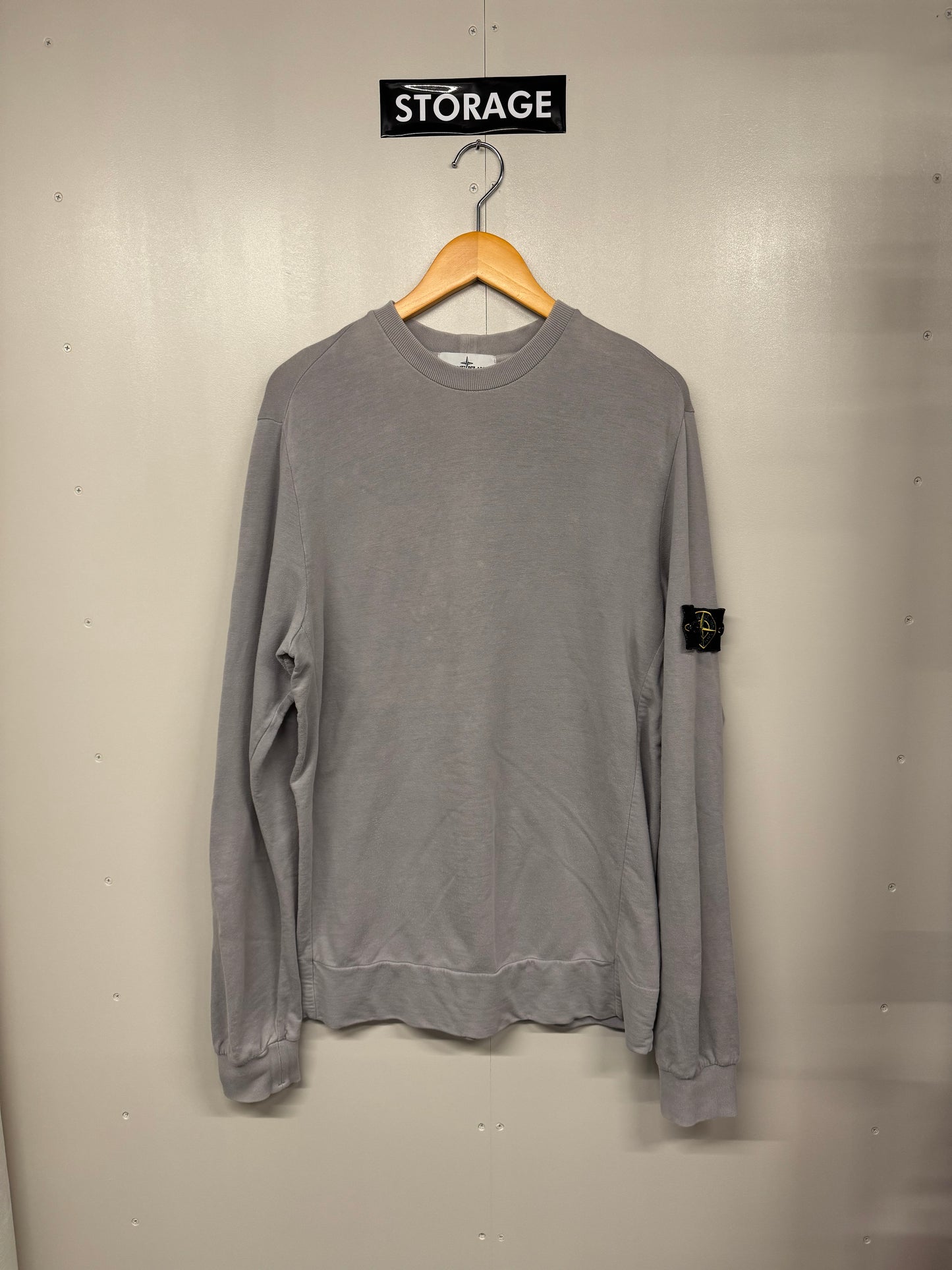 【中古】STONE ISLAND L/S shirt M