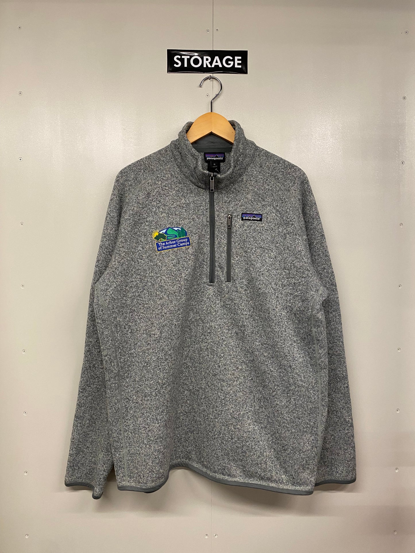 【古着】patagonia Better Sweater Half Zip 25522 FA17 XL