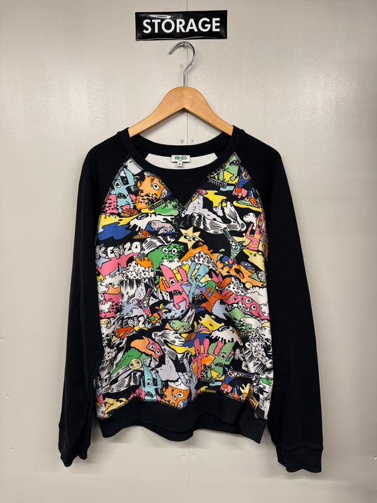 【中古】KENZO sweat shirt M