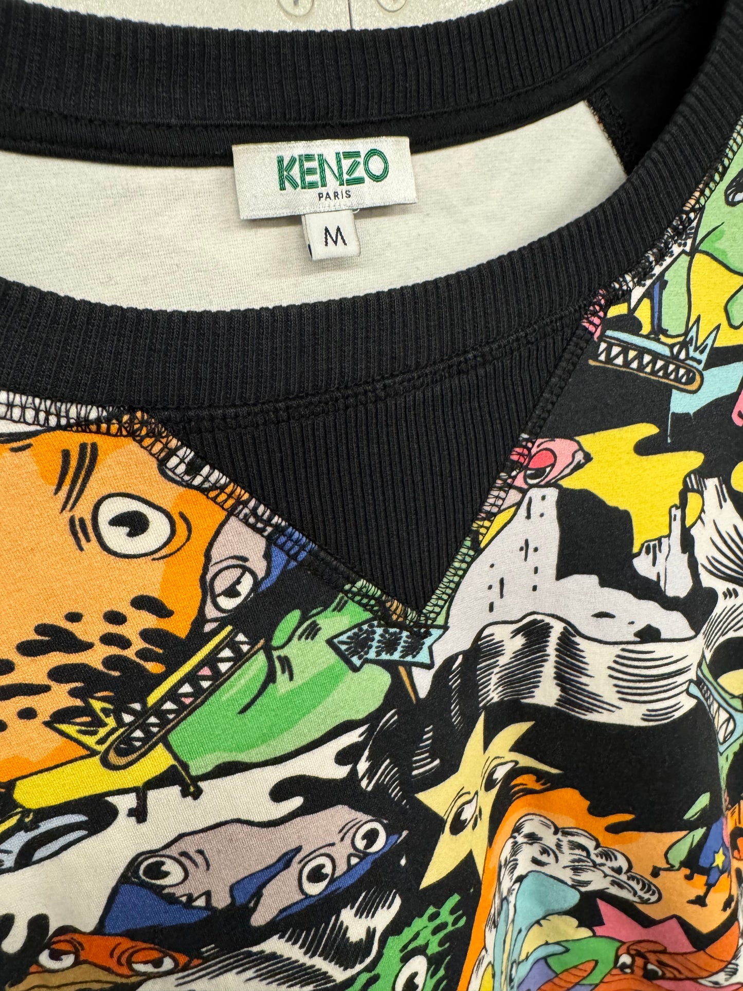 【中古】KENZO sweat shirt M