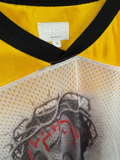 【中古】supreme 14ss Jesus Football shirt M