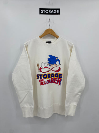 【オリジナルコラボ商品】STORAGE × SONIC THE HEDGEHOG Sweatshirt