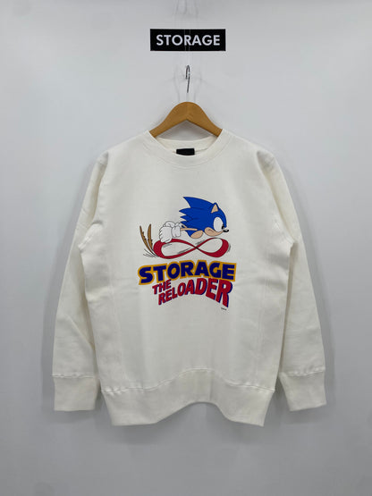 【オリジナルコラボ商品】STORAGE × SONIC THE HEDGEHOG Sweatshirt