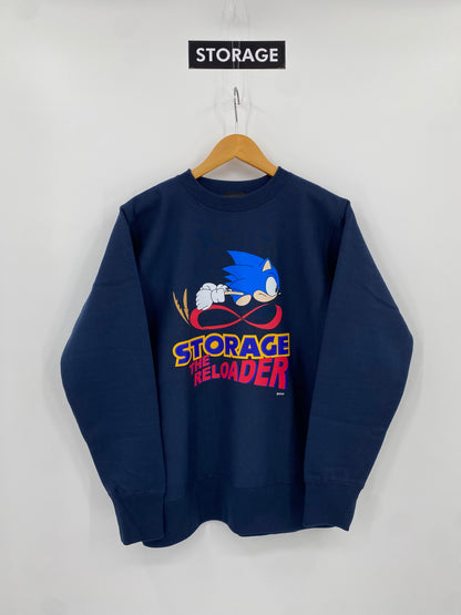 【オリジナルコラボ商品】STORAGE × SONIC THE HEDGEHOG Sweatshirt
